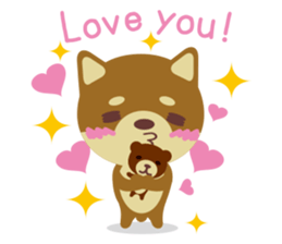 Lovely Shiba Inu sticker #1035968