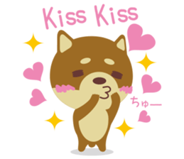 Lovely Shiba Inu sticker #1035969
