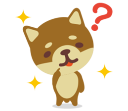 Lovely Shiba Inu sticker #1035974