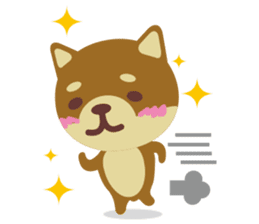 Lovely Shiba Inu sticker #1035976