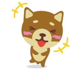 Lovely Shiba Inu sticker #1035978