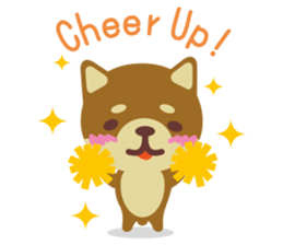 Lovely Shiba Inu sticker #1035979