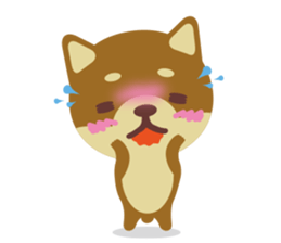 Lovely Shiba Inu sticker #1035985