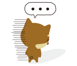 Lovely Shiba Inu sticker #1035994