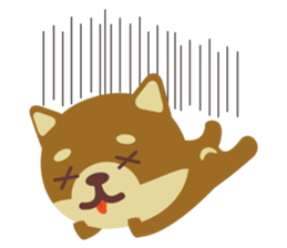 Lovely Shiba Inu sticker #1035996