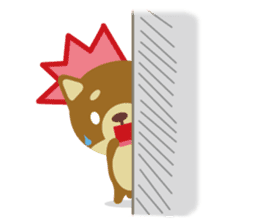 Lovely Shiba Inu sticker #1035999