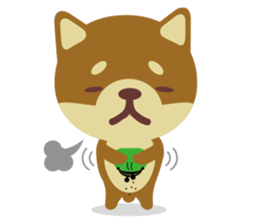 Lovely Shiba Inu sticker #1036000