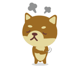 Lovely Shiba Inu sticker #1036001