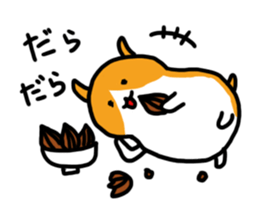 Hamsters diet sticker #1036082