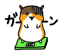 Hamsters diet sticker #1036084