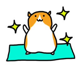 Hamsters diet sticker #1036093