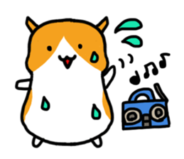 Hamsters diet sticker #1036094