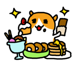 Hamsters diet sticker #1036108