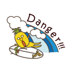 Pine attendant surf55 sticker #1036254