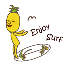 Pine attendant surf55 sticker #1036270