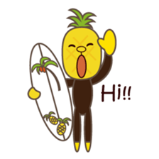 Pine attendant surf55 sticker #1036271