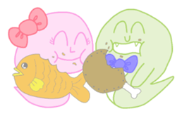 Lazy & Ugly (LU Snakes) sticker #1036682