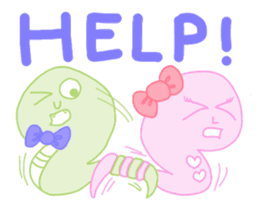 Lazy & Ugly (LU Snakes) sticker #1036685