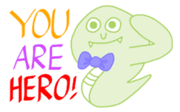 Lazy & Ugly (LU Snakes) sticker #1036687