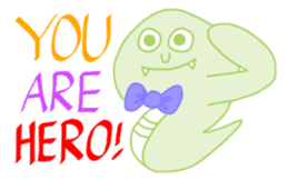 Lazy & Ugly (LU Snakes) sticker #1036687