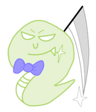 Lazy & Ugly (LU Snakes) sticker #1036689