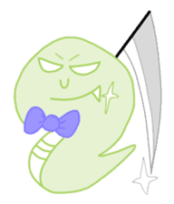 Lazy & Ugly (LU Snakes) sticker #1036689