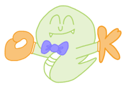 Lazy & Ugly (LU Snakes) sticker #1036701