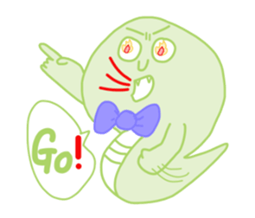 Lazy & Ugly (LU Snakes) sticker #1036709