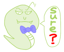 Lazy & Ugly (LU Snakes) sticker #1036711