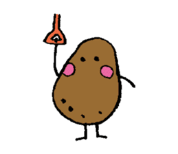 I am Potato sticker #1037335