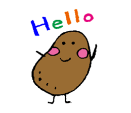 I am Potato sticker #1037341