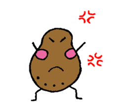 I am Potato sticker #1037342