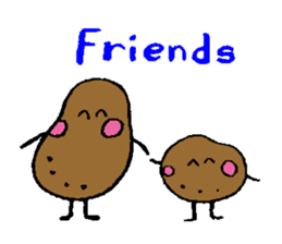 I am Potato sticker #1037343