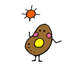 I am Potato sticker #1037361
