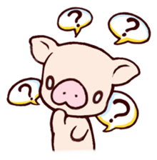 Fuzz piggy sticker #1037388