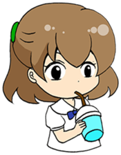 Namtan School day. sticker #1037582