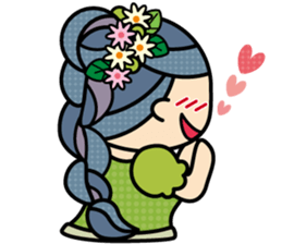 FUKIGEN Princess sticker #1038089