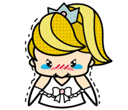 FUKIGEN Princess sticker #1038090