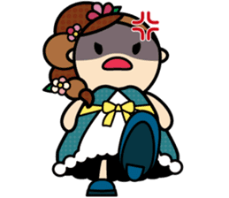 FUKIGEN Princess sticker #1038097