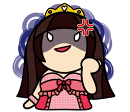 FUKIGEN Princess sticker #1038101