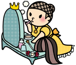 FUKIGEN Princess sticker #1038105
