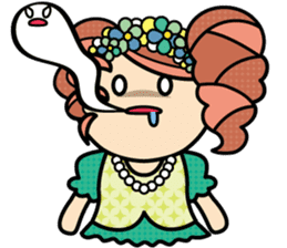 FUKIGEN Princess sticker #1038111