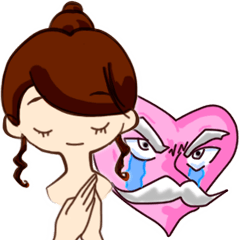 Dumpling princess & mister Heart man