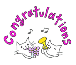 Sanyaalaz Cats Stickers sticker #1038598