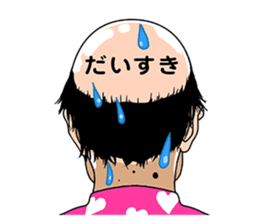 Bald Angel sticker #1039207