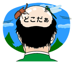 Bald Angel sticker #1039232