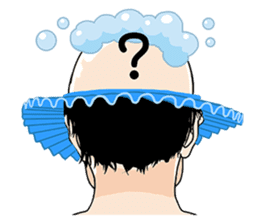 Bald Angel sticker #1039234