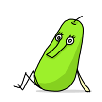 Pear Sticker sticker #1039523