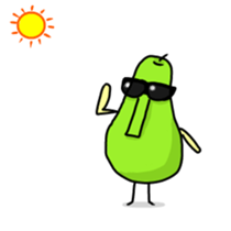 Pear Sticker sticker #1039529