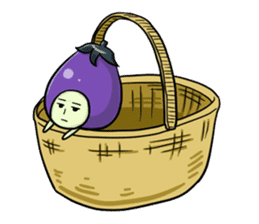 NASUO of an eggplant sticker #1039602